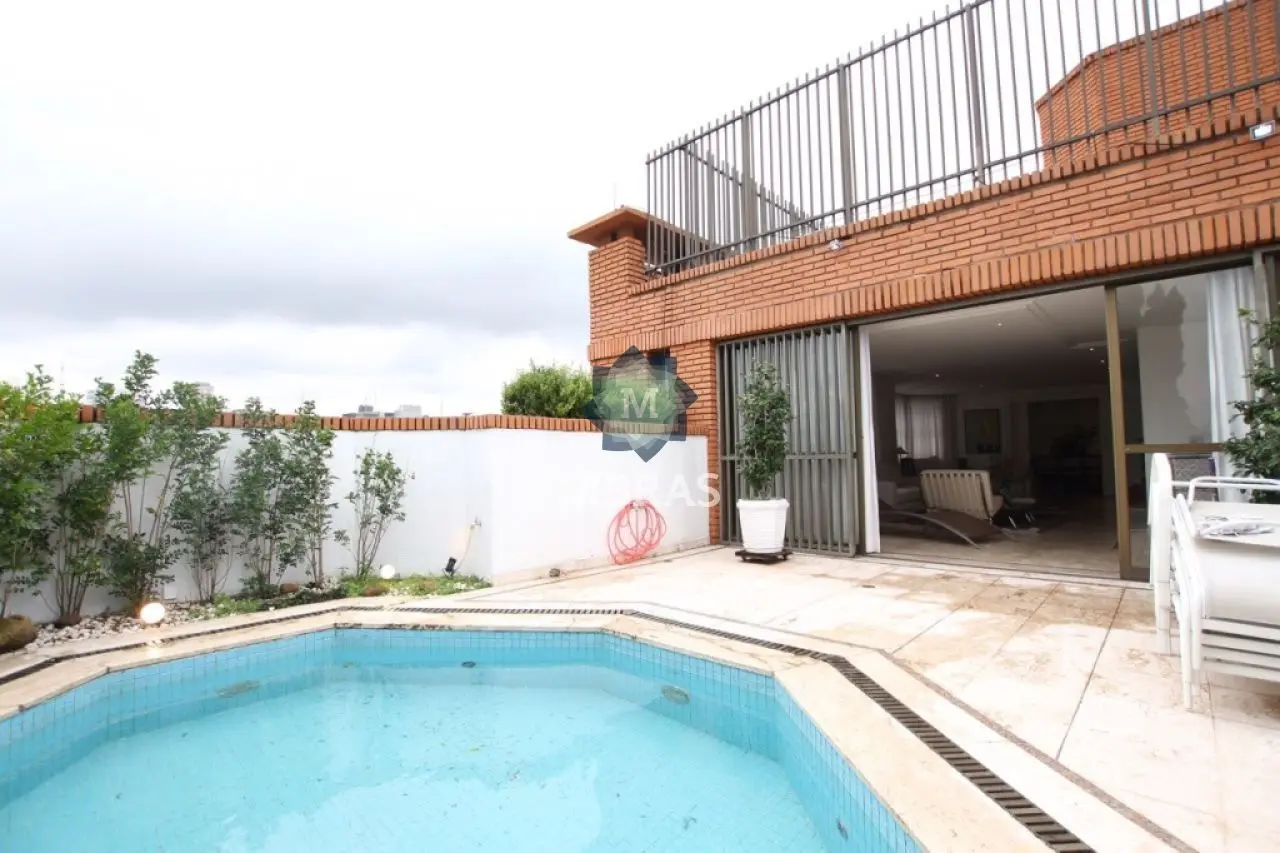 MARAVILHOSA COBERTURA DUPLEX NO BAIXO JARDINS ?COM A VISTA PERMANENTE MAIS BONITA DO JARDIM EUROPA. - foto 0