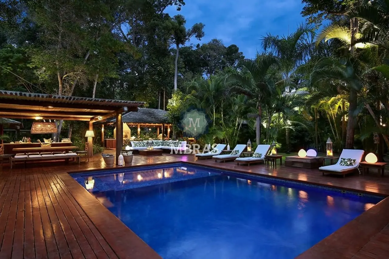 Casa com praia privativa em Trancoso - foto 0