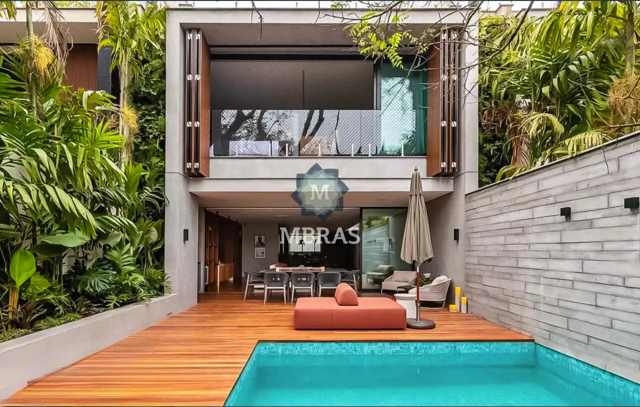 Belíssima casa de condomínio, debruçada no Parque Villa- Lobos - foto 0