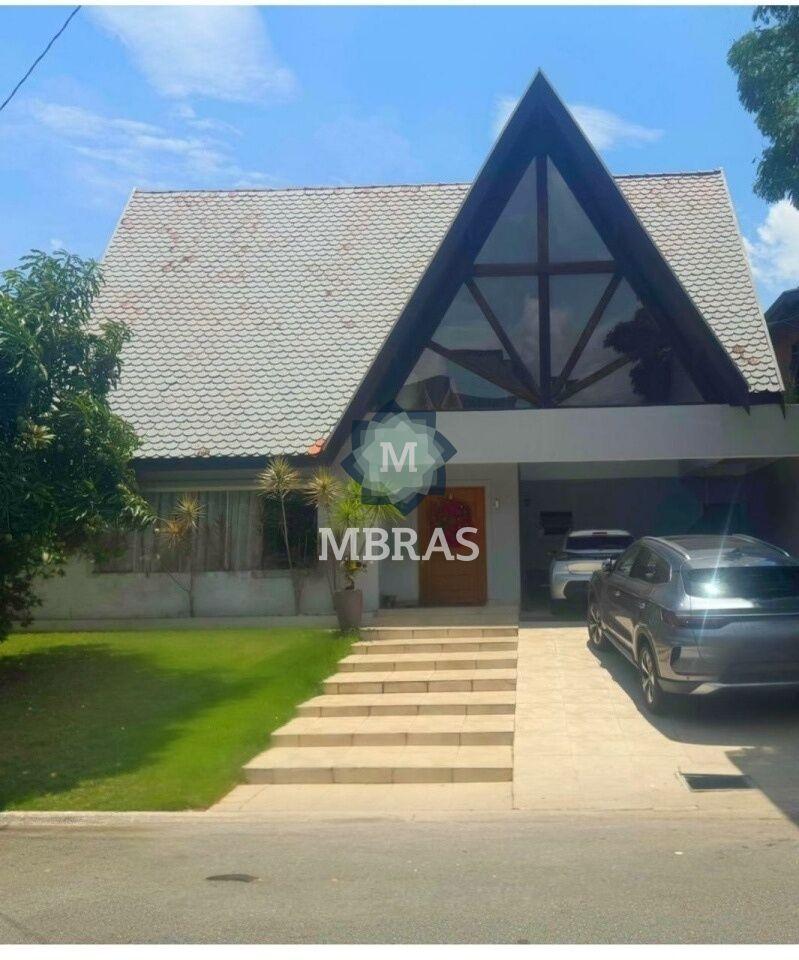 MANSÃO EM ALPHAVILLE COM PISCINA AQUECIDA E ADEGA ACÚSTICA EM PEDRAS NATURAIS - foto 0