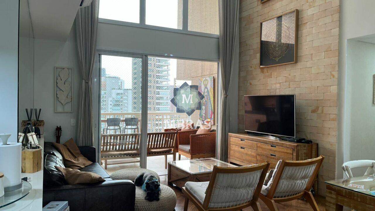 Apartamento Novo com Pé-Direito Duplo no Coração do Brooklin - foto 0
