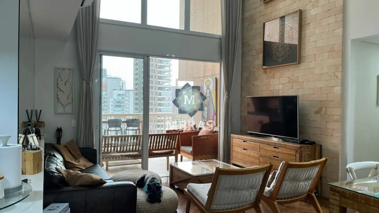 Apartamento Novo com Pé-Direito Duplo no Coração do Brooklin - foto 0