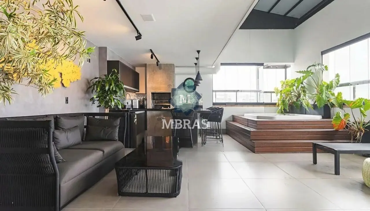 Cobertura Contemporânea em Pinheiros com Gourmet, Solarium e Adega - foto 0