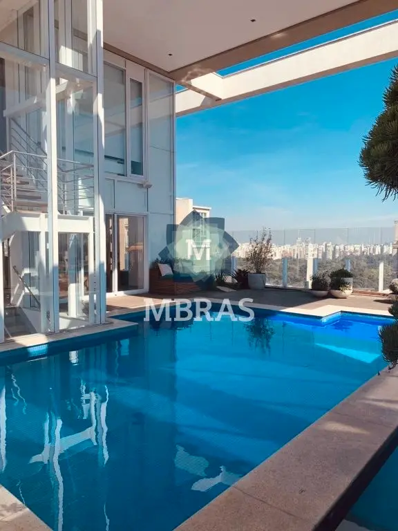 MARAVILHOSA MANSÃO SUSPENSA COM VISTA ESPETACULAR PARA O PARQUE IBIRAPUERA - foto 0